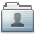 Users Folder Graphite Stripe Icon 32x32 png